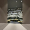 2026 new off-white ceramic tableware, high-end hotel and Western restaurant plates and bowls Application Scenario